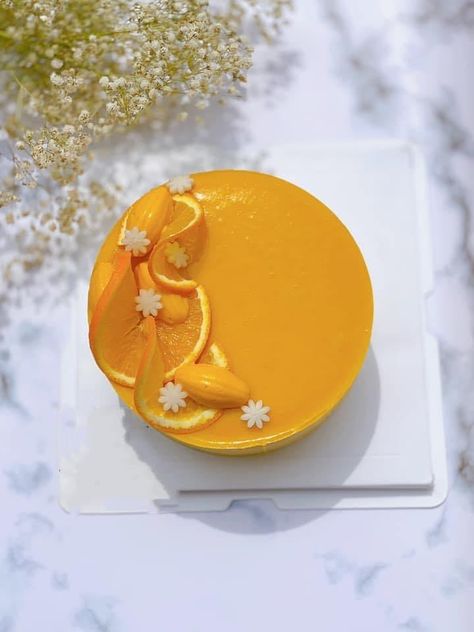 Orange Cake, Love Eat, Cake Decorating Tutorials, Mousse Cake, Cake Shop, Yummy Cakes, Cake Designs, Jelly, Cake Decorating