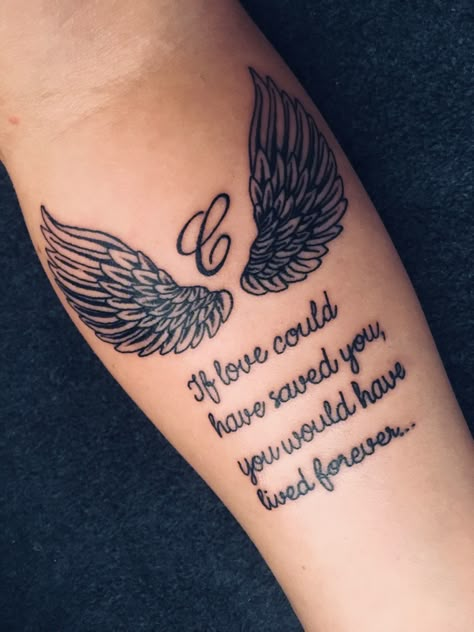 Memories Tattoo Grandma, Rip Tattoo Ideas For Brother, Tattoo Ideas To Get For Your Grandma, Sleeve Tattoos For Lost Loved Ones, Tattoos For A Lost Loved One Mom, Angel Rip Tattoo, In Memory Of My Brother Tattoo, Memorial Hand Tattoos For Women, Tattoo Ideas For Women Unique Meaningful