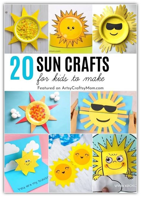 Sun Kindergarten Craft, Summer Solstice Crafts For Toddlers, Crafts For The Month Of May, Sun Paper Plate Craft, Sunshine Art Preschool, Summer Solstice Kids Crafts, Arts And Crafts 2nd Grade, Sun Craft Kindergarten, Sun Activity For Preschool