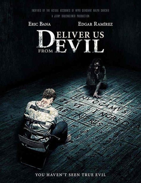 Check out our review and information for horror movie "Deliver Us From Evil" here ---->http://www.besthorrormovielist.com/reviews/deliver-us-evil-review/   #horrormovies #scarymovies #horror #horrorfilms #ilovehorrormovies #horrormovietrailers #upcominghorrormovies #supernatural Upcoming Horror Movies, Top Horror Movies, Horror Movies List, Film Thriller, Joel Mchale, Eric Bana, Movies 2014, Film Horror, Tv Program