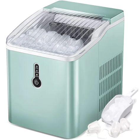 15 Amazing Bed, Bath, And Beyond Kitchen Finds In 2023 - Brit + Co Countertop Ice Maker, Ice Makers, Ice Maker Machine, Portable Ice Maker, How To Make Smoothies, Ice Cube Maker, Shelf Clock, Bean Bag Chair Kids, Ice Machine