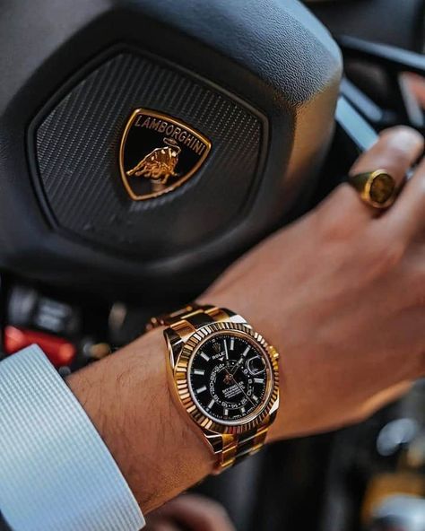 Lamborghini and Rolex Rolex, Instagram