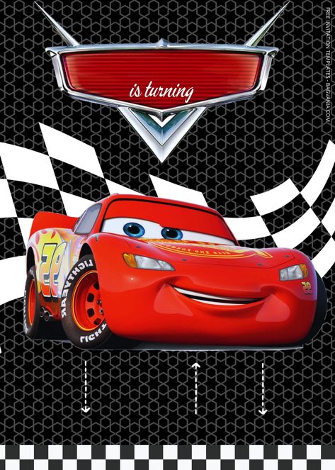 FREE Racing Disney Cars Birthday Invitation Templates | FREE Printable Birthday Invitation Templates - Bagvania Cars Theme Invitation Template, Lightning Mcqueen Invitation Templates, Lightning Mcqueen Birthday Invitations, Cars Birthday Invitations Free Template, Cars Invitation Template Free Printable, Car Birthday Invitations Free, Car Birthday Party Invitations, Pixar Cars Birthday, Cars Invitation