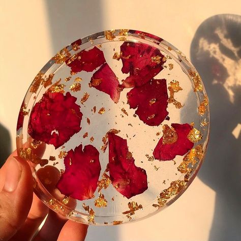 Rose Petal Resin, Fashion Illustration Template, Facebook Website, Resin Crafts Tutorial, Floral Business, Cute Instagram, Resin Coaster, Japanese Gifts, British English