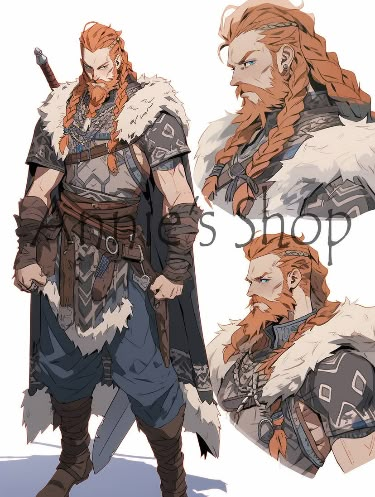 Barbarian Dnd, Viking Character, Avatar Ideas, Male Characters, Dungeons And Dragons Characters, Game Character Design, Arte Fantasy, Character Design Male, Character Design References