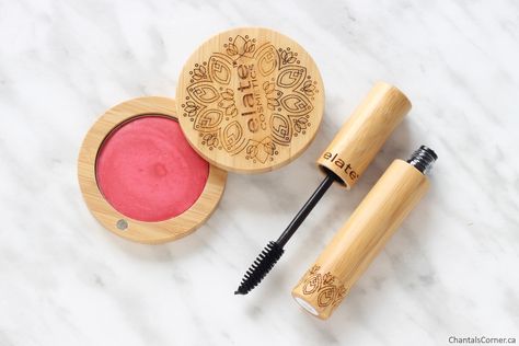 Elate Cosmetics essential mascara universal creme blush Elate Cosmetics, Creme Blush, Non Toxic Makeup, Eco Beauty, Simple Logo Design, Low Waste, Cream Makeup, Organic Makeup, Vegan Makeup