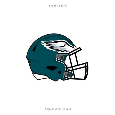 Philadelphia Eagles Helmet, Eagles Helmet, Nfl Helmets, Helmet Art, Eagles Nfl, Fly Eagles Fly, Eagles Football, Nfl Logo, Philadelphia Eagles