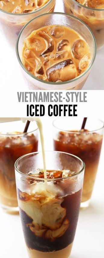 Vietnamese Iced Coffee Recipe, Vietnamese Iced Coffee, Vietnamese Style, Iced Coffee Recipes, Vietnamese Coffee, Vegan Drinks, Ice Coffee Recipe, Coffee Drink Recipes, Ice Coffee