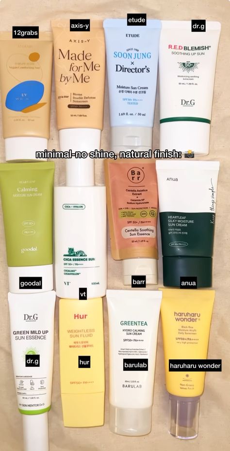 2024 Skincare, Korean Sunscreen, Routine Aesthetic, Face Skin Care Routine, Oily Skin Care Routine, Skincare Collection, Basic Skin Care Routine, Beauty Guide, Oily Skin Care