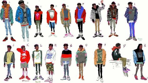 Spiderman Itsv Concept Art, Into The Spiderverse Style Art, Spiderverse Reference Sheet, Miles Morales Reference Sheet, Miles Morales Character Sheet, Spider Verse Character Sheet, Miles Morales Character Design, Into The Spiderverse Character Design, Miles Concept Art