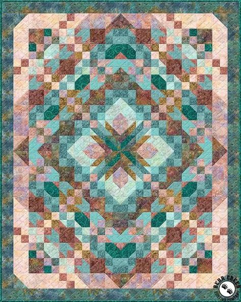 Teal Quilt, Bleach Fabric, Twin Quilt Size, Batik Quilts, Quilted Gifts, Safe Harbor, Fabric Yardage, Free Quilting, Easy Quilts