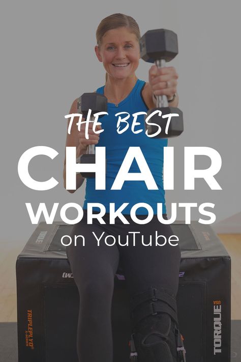 Chair Strength Training, Sitting Workout At Home, Chair Strength Exercises, Chair Weights Workout, Chair Exercises With Weights, Seated Upper Body Workout Weights, Sitting Workout Chair Exercises, Seated Workout Chair Exercises, Seated Arm Workout Weights