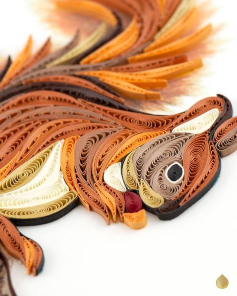 Quilled Squirrel, Fall Quilling, Quilled Animals, Diy Quilling Crafts, Quilling Flower Designs, Quilling Animals, Paper Quilling For Beginners, Paper Quilling Flowers, Paper Quilling Cards