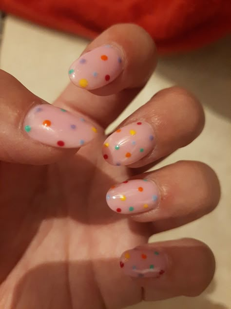 Spotty 
Spots
Polka
Polka dots 
Nails
Fake nails 
Acrylics
Nail design Spotty Nails, Pink Polka Dot Nails, Dotted Nails, Really Short Nails, Polka Dot Nail Designs, Girls Nail Designs, Sassy Nails, Nail Art Designs Videos, Polka Dot Nails