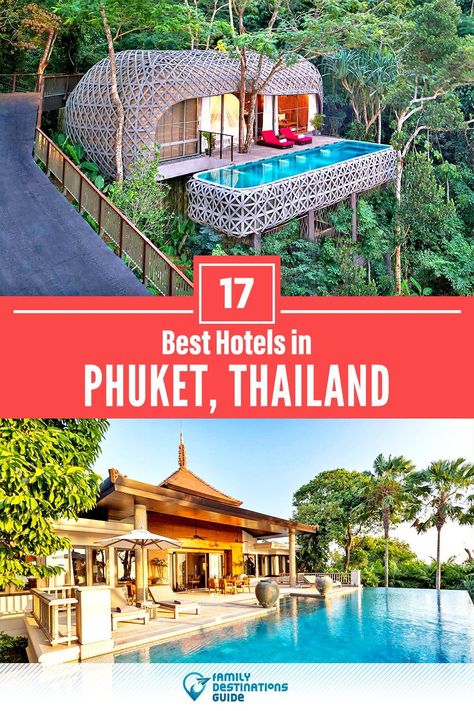 Want to see the best hotels in Phuket, Thailand? We’re FamilyDestinationsGuide, and we’re here to help: From incredible luxury hotels and resorts, to nice budget hotels with a view, discover the BEST hotels to stay in Phuket - so you get memories that last a lifetime! #phuket #phukethotels #hotelsinphuket #besthotelsinphuket #hotelstostayinphuket Best Places To Stay In Phuket, Phuket Thailand Resorts, Where To Stay In Phuket Thailand, Thailand Luxury Resort, Best Hotels In Thailand, Phuket Thailand Hotels, Thailand Hotels Luxury, Hotels In Phuket Thailand, Honeymoon In Thailand