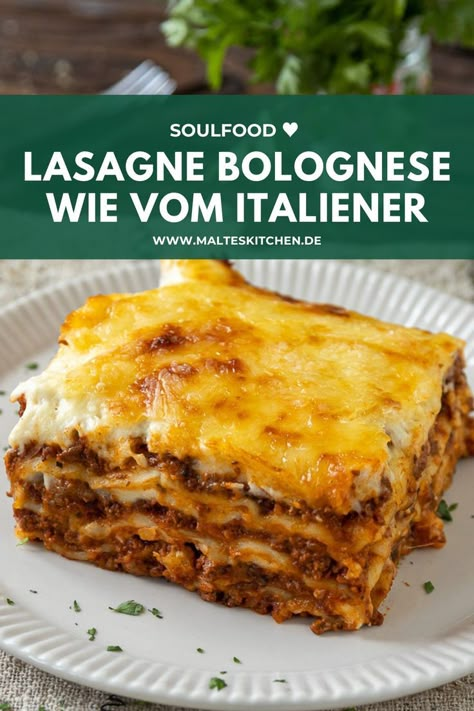 Healthy Soul Food, Lasagne Recipes, Pizza Snacks, Bolognese Recipe, Bistro Food, Low Carb Protein, Yummy Comfort Food, Eat Smart, Cooking Inspiration