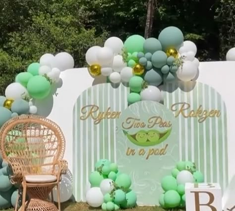 Two Peas in a Pod Baby Shower Ideas – Baby Shower Ideas 4U 2 Peas In A Pod Birthday Party, Peas In A Pod Birthday Party, Sweet Pea Baby Shower Theme, Peas In A Pod Baby Shower Ideas, 2 Peas In A Pod Baby Shower Ideas, Twin Theme Baby Shower Ideas, Two Peas In A Pod Baby Shower Ideas, Triplet Baby Shower Ideas, Twin Baby Shower Ideas Decoration