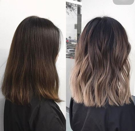 Instagram: kycolor Brunettes Babylights, Best Hair Color Ideas, Best Hair Color, Hair Color Ideas For Brunettes, Brown Blonde Hair, Hair Color And Cut, Permanent Hair Color, Long Bob, Cool Hair Color