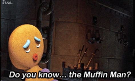 The Muffin Man, Do You Know The Muffin Man, Sticker Whatsapp, Muffin Man, Funny Messages, The Men, Did You Know, Muffins, Funny Pictures