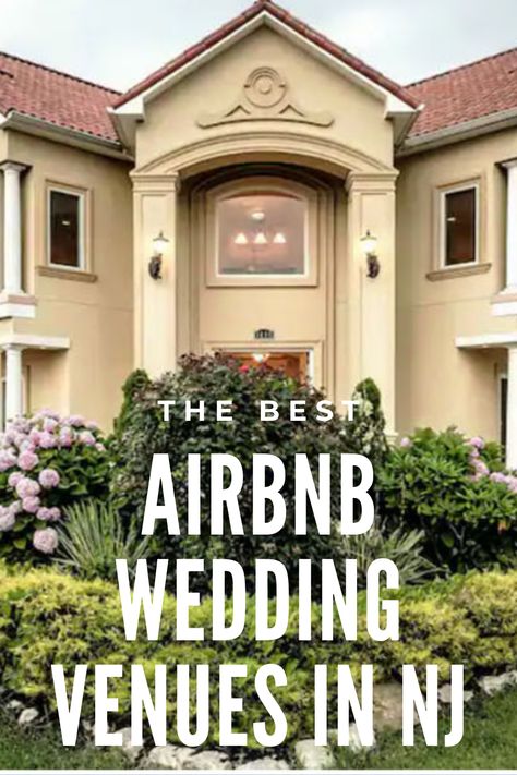 If you're on the hunt for a small wedding venue, look no further than Airbnb. Here's 10 promising spots in New Jersey to host a micro wedding. #airbnbwedding #airbnbweddingvenue #nycweddingvenues #smallnycwedding #smallwedding #smallweddingvenuenyc #intimatewedding #microwedding #njelopement #newjerseyelopement #newjerseywedding #njwedding #njmicrowedding #newjerseymicrowedding #njelopementideas #elopementideas #njelopementphotography #njelopementphotographer #njweddingphotographer Micro Wedding New Jersey, Airbnb Wedding Ideas, Small Elegant Wedding, Wedding Venues New Jersey, Airbnb Wedding Venues, Wedding Airbnb, Bridal Shower Venues, Very Small Wedding, Ny Wedding Venues