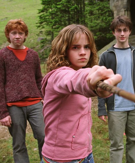 Harry Potter Trio, Ron Y Hermione, The Golden Trio, Harry Potter Ron And Hermione, Harry Potter Ron, Images Harry Potter, Draco Harry Potter, Ron And Hermione, Prisoner Of Azkaban