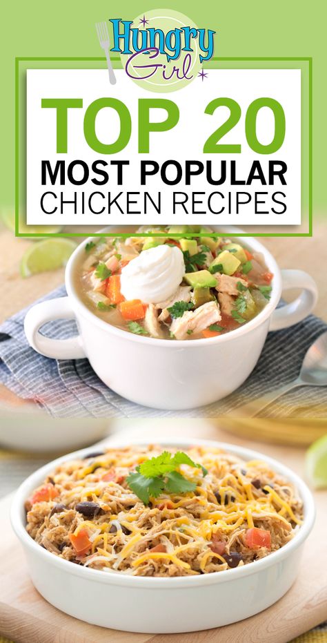 Hungry Girl Recipes Dinner, Hungry Girl Recipes, Ground Chicken Recipes, Calorie Meals, Dinner Chicken, Recipe Girl, Hungry Girl, Ww Recipes, Recipes Dinner