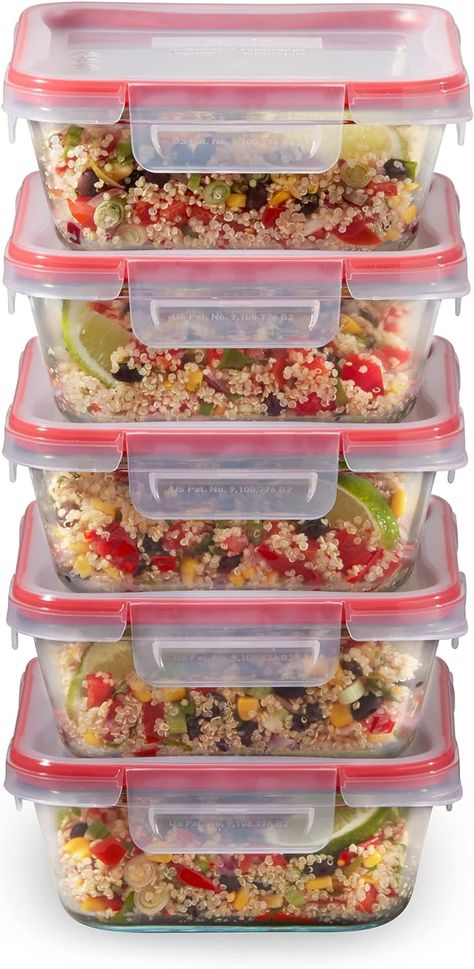 Bulk Cooking, Glass Storage Containers, Food Storage Container Set, Meal Prep Containers, Food Storage Containers Organization, Glass Food Storage, Glass Food Storage Containers, Container Set, Frozen Meals