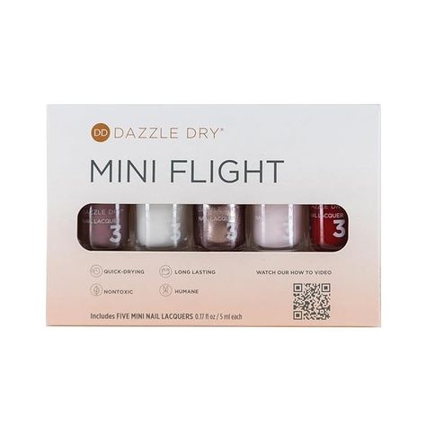 Amazon.com : Dazzle Dry Mini Flight - Painted Desert - 5 Mini Lacquers : Facial Cleansing Products : Beauty & Personal Care Dazzle Dry, Painted Desert, Nail Prep, Dry Nail Polish, Desert Painting, Dry Nails, Manicure At Home, Mini Bottles, True Red