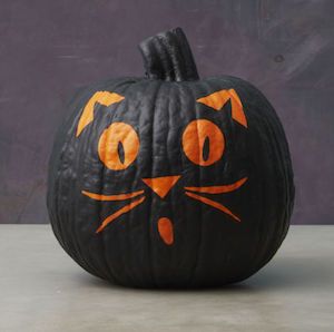 100 No Carve Pumpkin Decorating Ideas - Prudent Penny Pincher Imprimibles Halloween, Creative Pumpkin Painting, No Carve Pumpkin Decorating, Easy Pumpkin Carving, Pumpkin Uses, Hallowen Ideas, Pumpkin Painting Ideas, Halloween Pumpkins Painted, Adornos Halloween