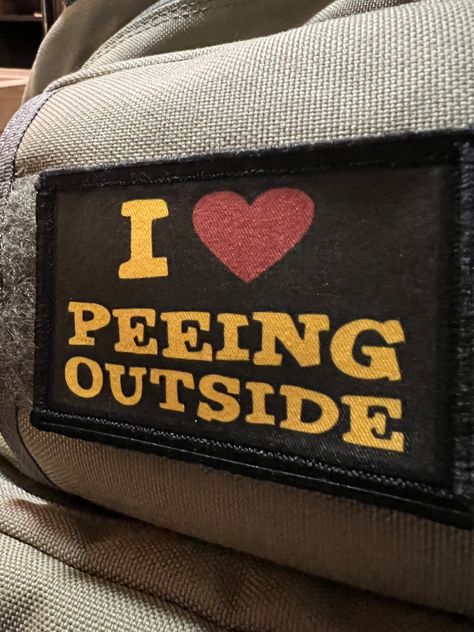 Custom Camping Patch Funny Morale Patch, Funny Pins And Patches, Morale Patch Funny, Prepper Tips, Silly Shirts, Funny Patches, Silly Shirt, Morale Patches, Tactical Patches