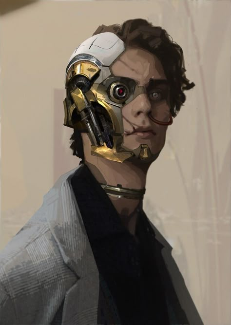 Everyday Painting, Cyberpunk Character Design, Cyberpunk Character Art, Cyberpunk Male, Sci Fi Character Art, Sci Fi Character Design, Cyberpunk 2020, The Legend Of Sleepy Hollow, Cyberpunk Rpg