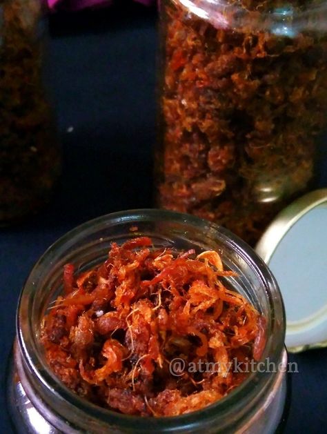 Naga Beef Pickle/ Naga Meat Pickle/ Smoked Beef Pickle Meat Masala Recipe, Momo Recipes, Beef Pickle, Assamese Food, Pickled Meat, Indian Pickles, Spicy Pickle, Curry Leaf, Franchise Food