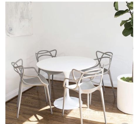 Ikea Docksta Table, Ikea Docksta, Docksta Table, Masters Chair, Dinning Set, Dining Room Contemporary, Ikea Chair, Contemporary Dining Room, Vegetable Drinks