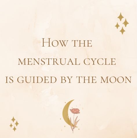 Menstrual Moon Cycle, Moon Phase And Menstrual Cycle, Moon And Menstrual Cycle, Yoga Menstruation, Menstrual Cycle Chart, Period Blood, Feminine Embodiment, Period Cycle, Woman Health