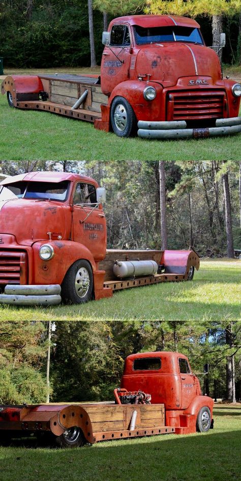 1951 GMC COE Custom truck Custom Trucks For Sale, Dodge 3500, Coe Trucks, Strange Cars, Custom Truck, Truck For Sale, Cummins Diesel, Time To Move On, Rear End