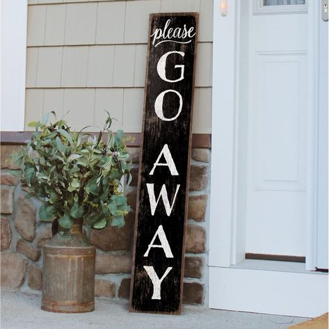 Front Porch Decor Signs, Wood Front Porch Signs, Wood Porch Signs Diy, Door Leaner Signs Diy, Halloween Porch Leaner, Funny Front Porch Signs, Door Leaner Signs, Tiny Front Porch Ideas, Fall Porch Leaners