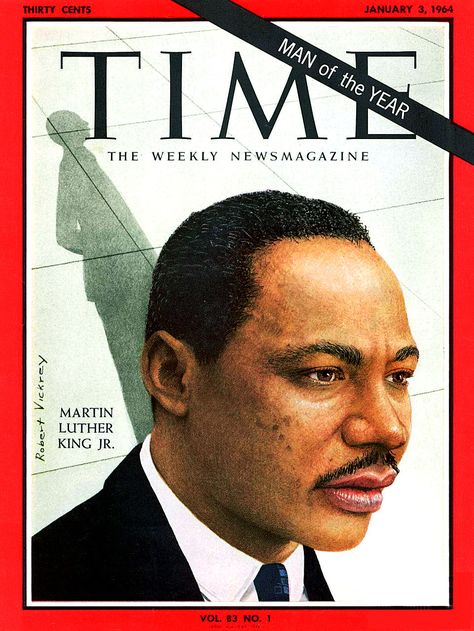 Time magazine, Jan. 3, 1964 — Man of the Year, Martin Luther King Jr. Dr Martin Luther King Jr, Dr Martin Luther King, Civil Rights Leaders, Marie Curie, Time Life, Civil Rights Movement, Modern History, Time Magazine, King Jr