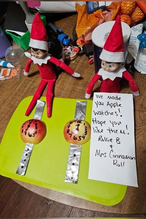 Funny Older Kid Elf Ideas, Elf On The Shelf Rizz, Day 4 Elf On The Shelf, Elf On The Shelf Ideas Funny Hilarious For 2, Elf Ob Shelf Ideas Funny, Ufo Elf On The Shelf, Elf On The Shelf Muffins, Elf Ideas For Good Behavior, Funny Elf In The Shelf