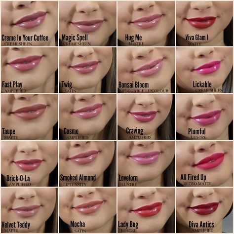 My MAC Lipstick Swatches! Check out the full video at https://www.youtube.com/watch?v=s-YSw_wMzlQ Mac Twig Lipstick, Makeup Tutorial Mac, Mac Lipstick Colors, Mac Lipstick Swatches, Best Mac Lipstick, Mac Lipstick Shades, Gloss Eyeshadow, Lipstick For Fair Skin, Best Lipsticks