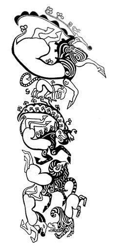 Scythian Tattoo, Historical Tattoos, Ancient Art Tattoo, 42 Tattoo, Ancient Tattoo, Princess Tattoo, Ancient Warfare, Old Tattoos, Bee Tattoo