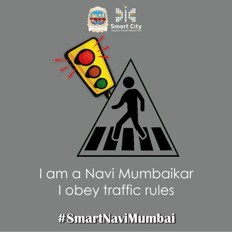 Obey traffic rules, don't cut lanes ... follow traffic rules, avoid accidents!  #SmartNaviMumbai #SmartCity #DriveSafe #NoAccident #TrafficRules Traffic Rules Poster, Road Safety Poster, Traffic Rules, Safety Poster, Rules Poster, Awareness Poster, Safety Posters, Traffic Signal, Road Safety