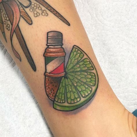 Food Tattoos, Traditional Tattoos, Tiny Food, Tiny Tattoos, Traditional Tattoo, Tattoos And Piercings, Body Art Tattoos, I Tattoo, Sleeve Tattoos