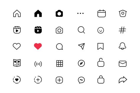 Settings App Icon, Website Design Mobile, Icon Inspiration, Icon Set Design, Icons Website, Simple Signs, Icon Sets, Journal Book, Social Icons