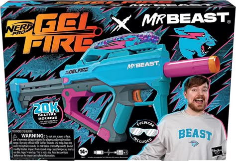 Crazy Products, Beast Logo, Nerf Toys, Round Eyewear, Protective Eyewear, Target Practice, Mr. Beast, Mr Beast, Digital Creator