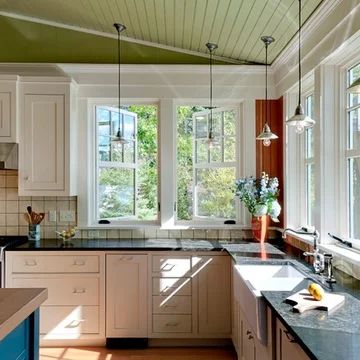 Window Over Kitchen Sink - Photos & Ideas | Houzz Window Over Sink Decor, Casement Windows Kitchen, Over Sink Decor, Sink Pictures, Window Over Kitchen Sink, Over Kitchen Sink, Window Over Sink, Windows Kitchen, Sink Decor