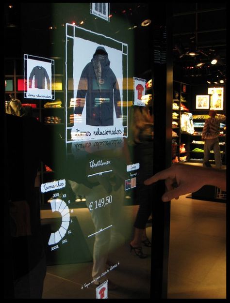 Interactive Transparent Glass Window Interactive Mirror, Interactive Retail, Digital Retail, Holographic Displays, Travel Humor Quotes, Retail Technology, Outdoor Gadgets, Retail Inspiration, Interactive Display