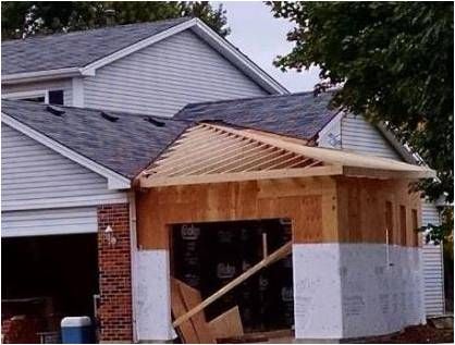 Front Garage Addition, 3rd Garage Addition, Attached One Car Garage Addition, Adding Onto Existing Garage, Add On To Garage Ideas, Adding 3rd Bay To Garage, Expanding Garage, Adding 3rd Stall To Existing Garage, Adding A Third Car Garage