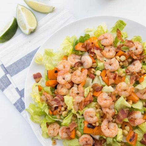 30 Best Salad Recipes - Momsdish Leftover Shrimp, Green Leaf Lettuce, Lettuce Salad Recipes, Shrimp Salad Recipes, Leaf Lettuce, Grape Salad, Homemade Ranch, Refreshing Salad, Lettuce Salad