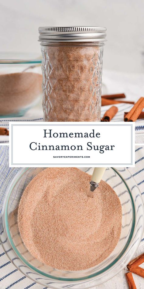 How to make the best cinnamon sugar ratio and how to customize using warm spices for the perfect recipe every time. Cinnamon Sugar Mixture, How To Make Cinnamon Sugar, Cinnamon Sugar Recipe, Current Recipes, Cinnamon Sugar Toast, Micro Bakery, Cinnamon Sugar Recipes, Mixture Recipe, Dessert Cravings