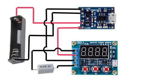 Electronic Circuit Projects, Circuit Projects, 18650 Battery, Electronics Circuit, Li-ion Battery, Electronics Projects, R5, Battery Charger, Project Ideas